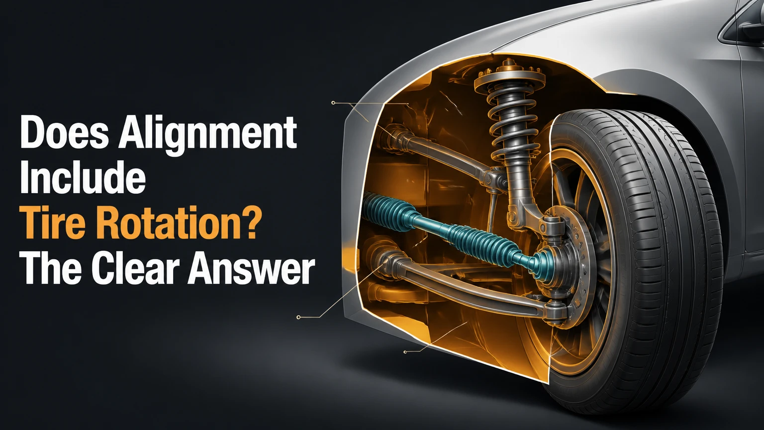 does alignment include tire rotation