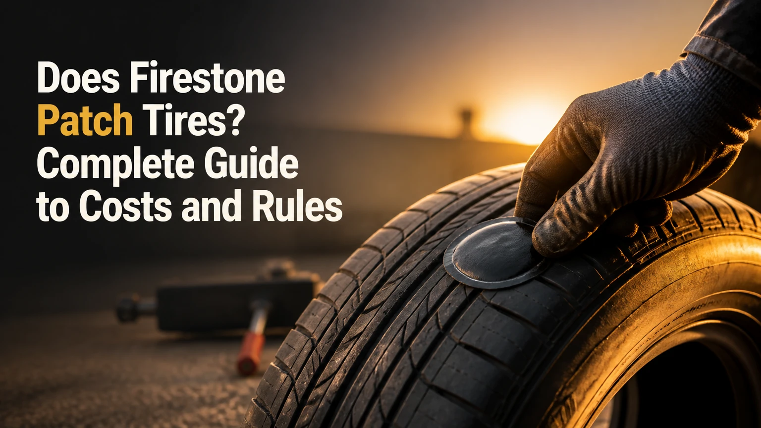 Does Firestone Patch Tires? Complete Guide to Costs and Rules