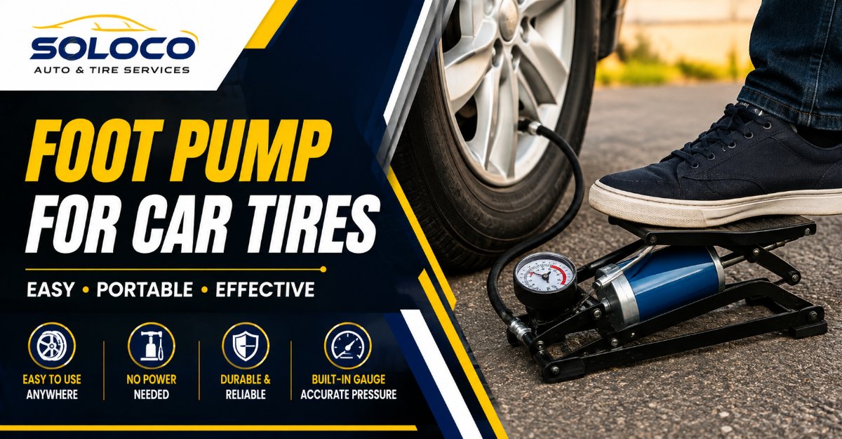 foot pump for car tires