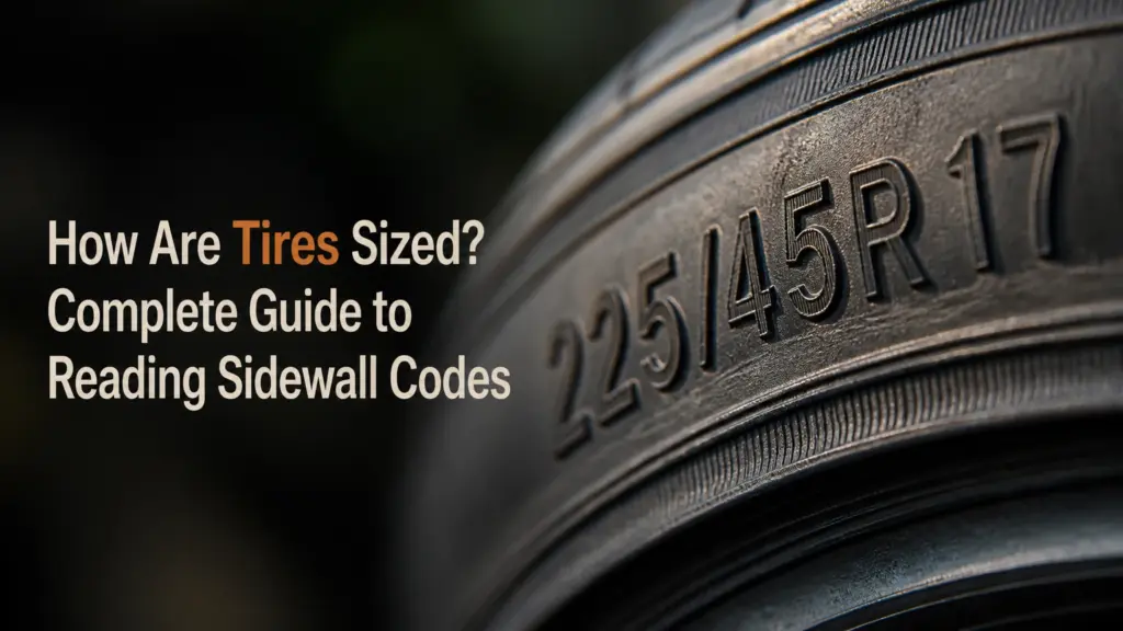 How Are Tires Sized? Complete Guide to Reading Sidewall Codes