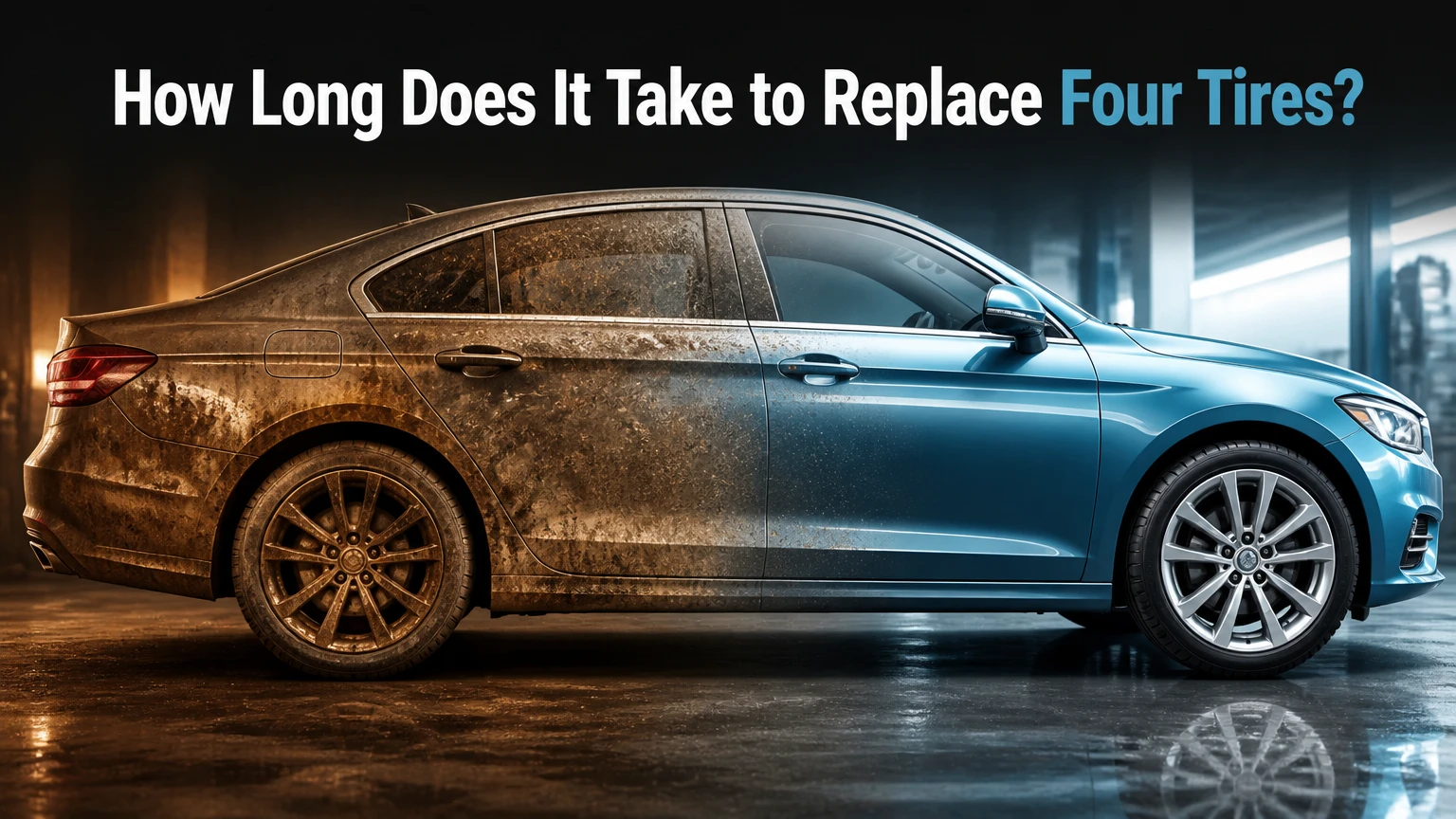 How Long Does It Take to Replace Four Tires?