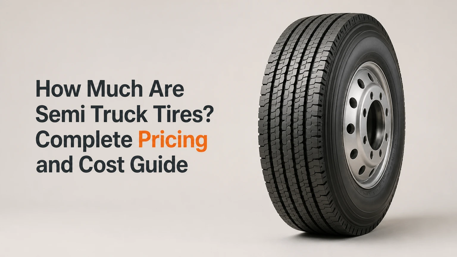 How Much Are Semi Truck Tires? Complete Pricing and Cost Guide