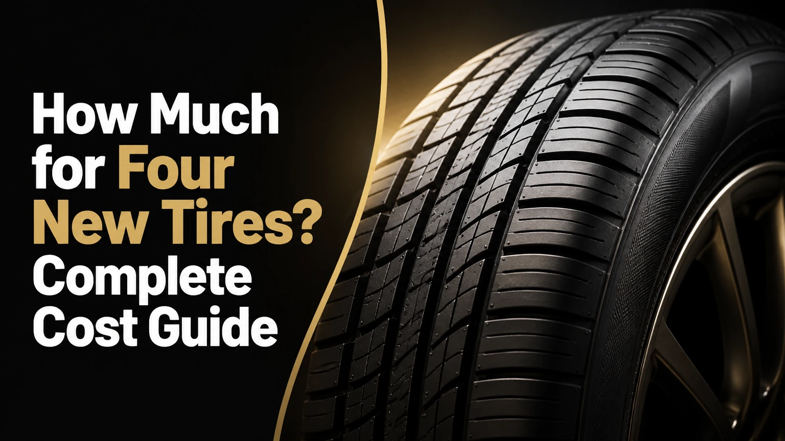 How Much for Four New Tires? Complete Cost Guide