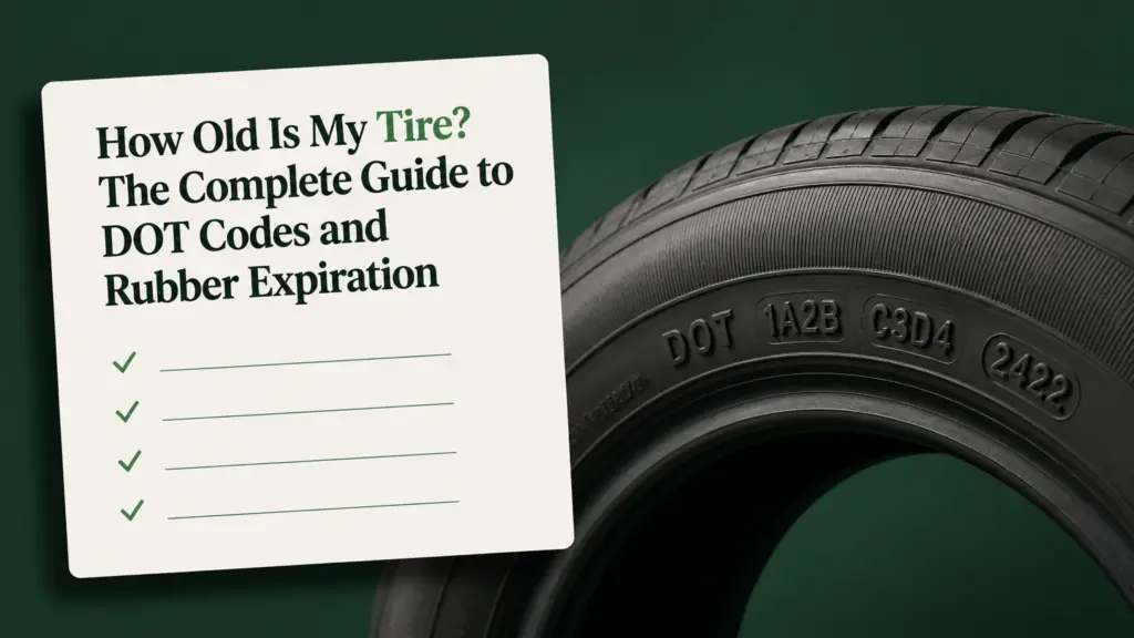 How Old Is My Tire? The Complete Guide to DOT Codes and Rubber Expiration