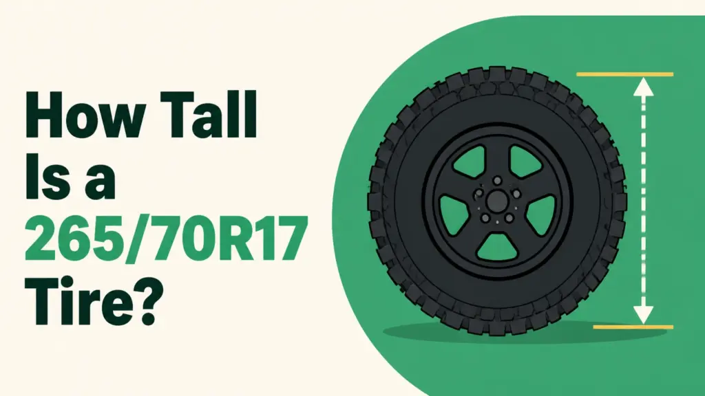 How Tall Is a 265/70R17 Tire?