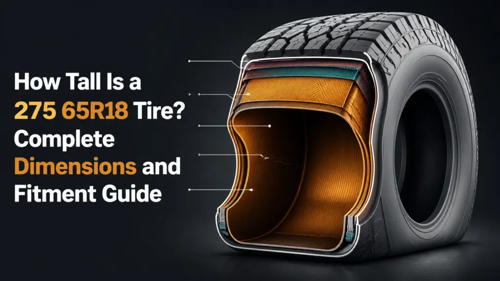 How Tall Is a 275 65R18 Tire? Complete Dimensions and Fitment Guide