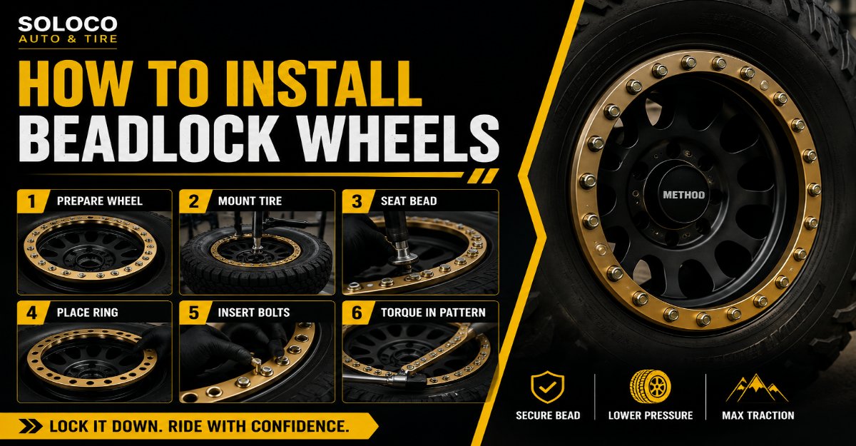how to install beadlock wheels