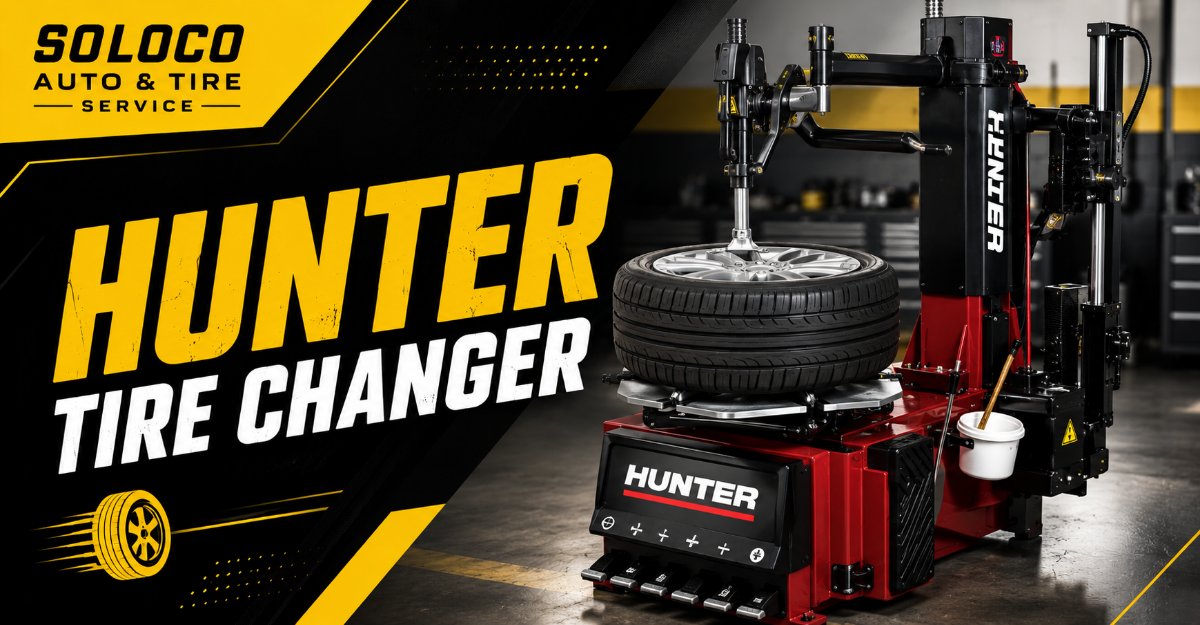 hunter tire changer machine