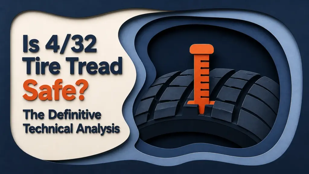 Is 4/32 Tire Tread Safe? The Definitive Technical Analysis