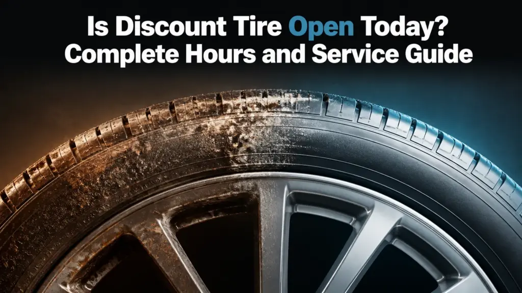 Is Discount Tire Open Today? Complete Hours and Service Guide