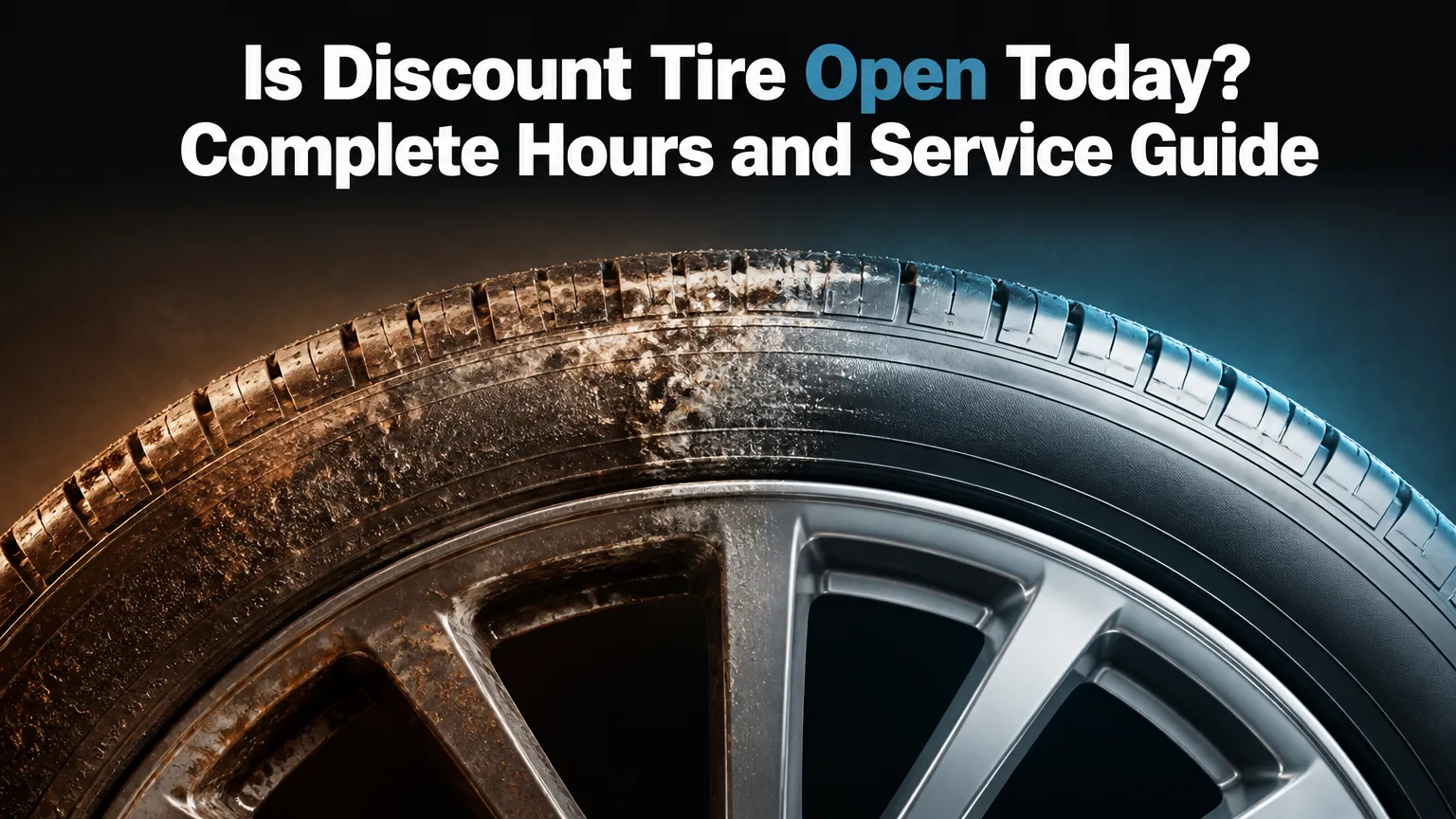 Is Discount Tire Open Today? Complete Hours and Service Guide