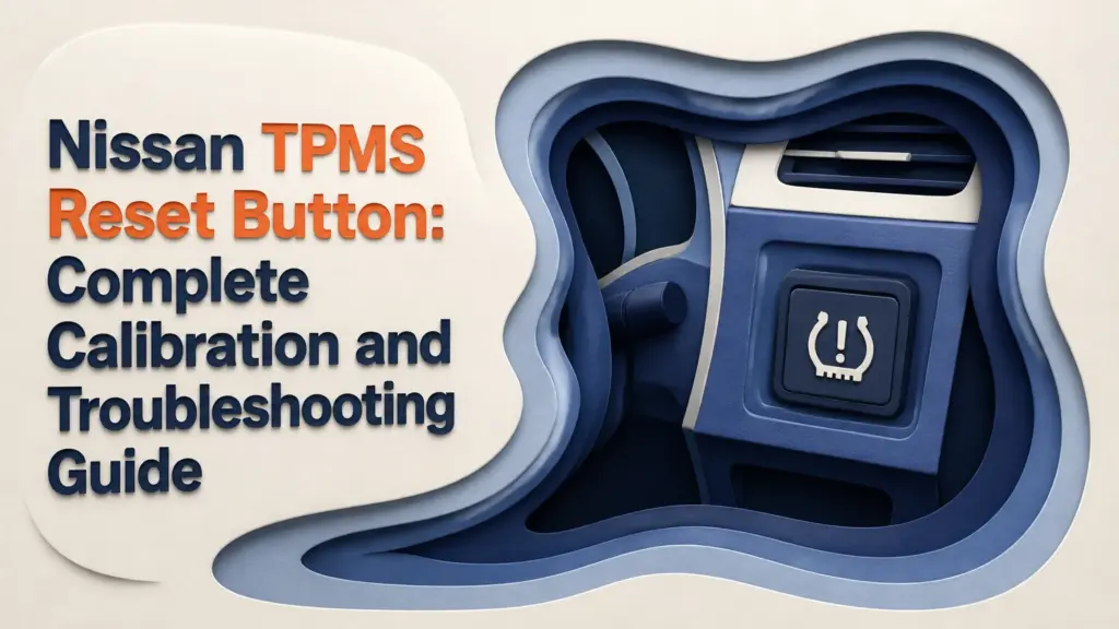Nissan TPMS Reset Button: Complete Calibration and Troubleshooting Guide