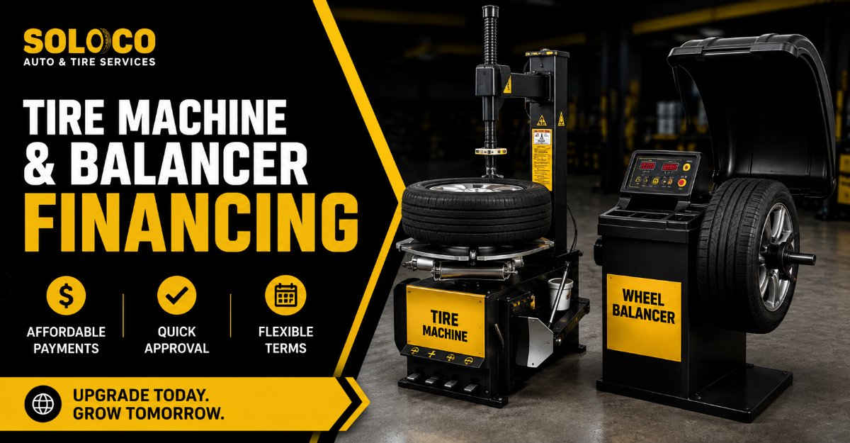 tire machine and balancer financing