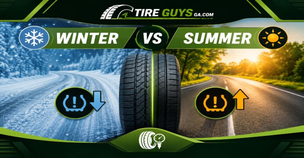tire pressure winter vs summer