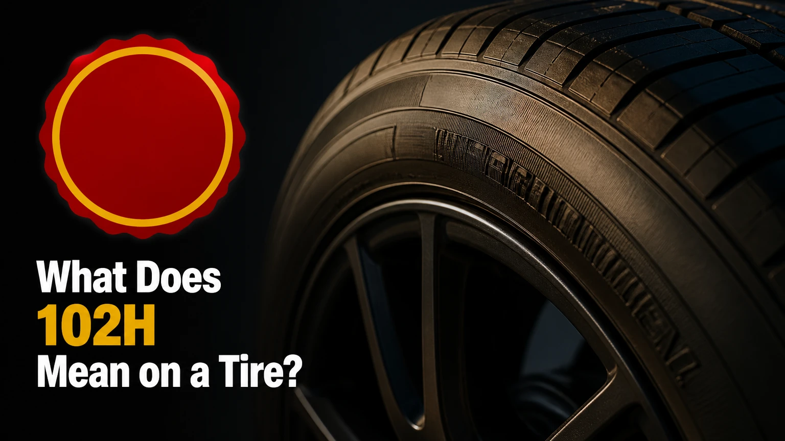 What Does 102H Mean on a Tire?