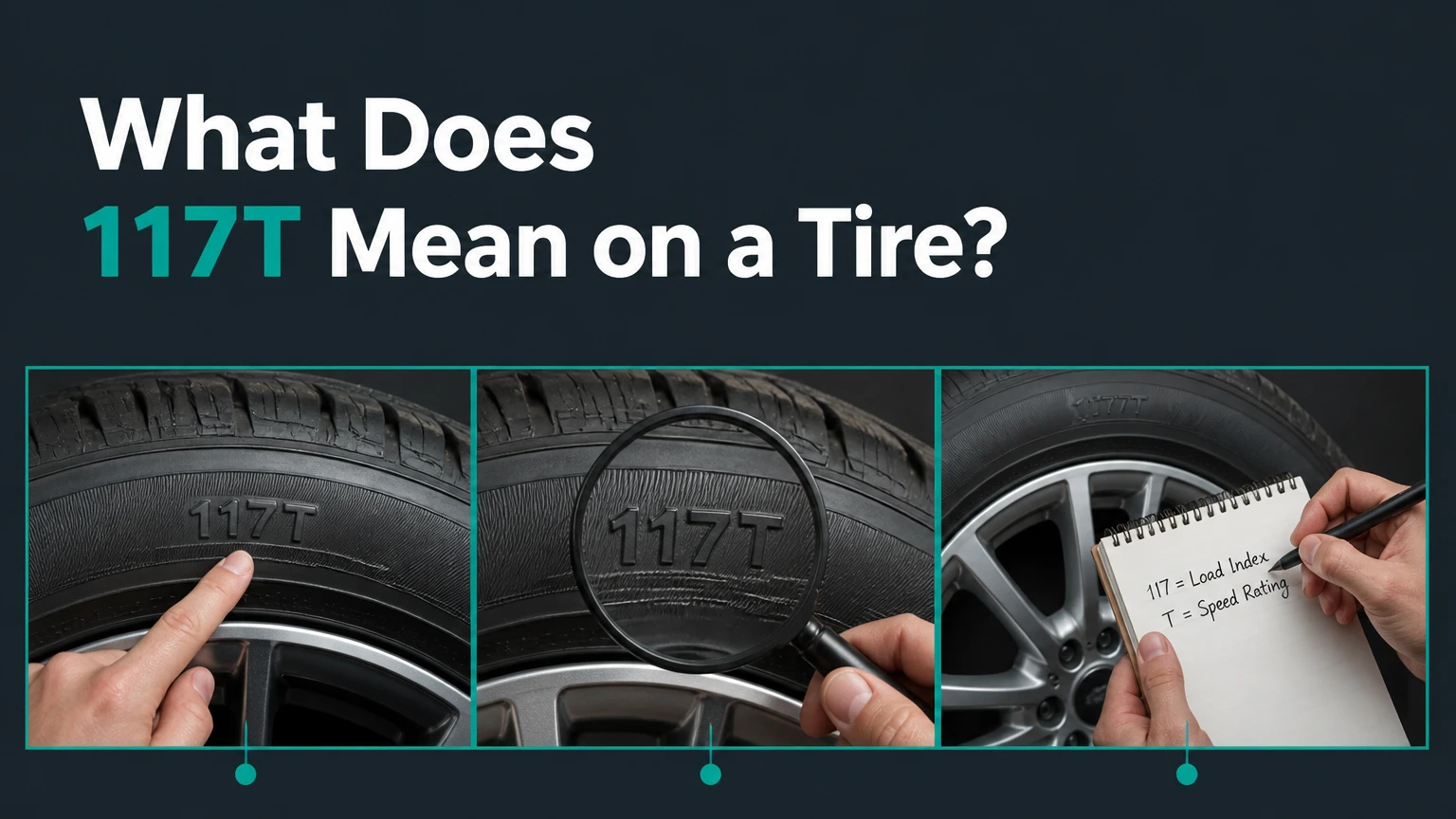 What Does 117T Mean on a Tire?