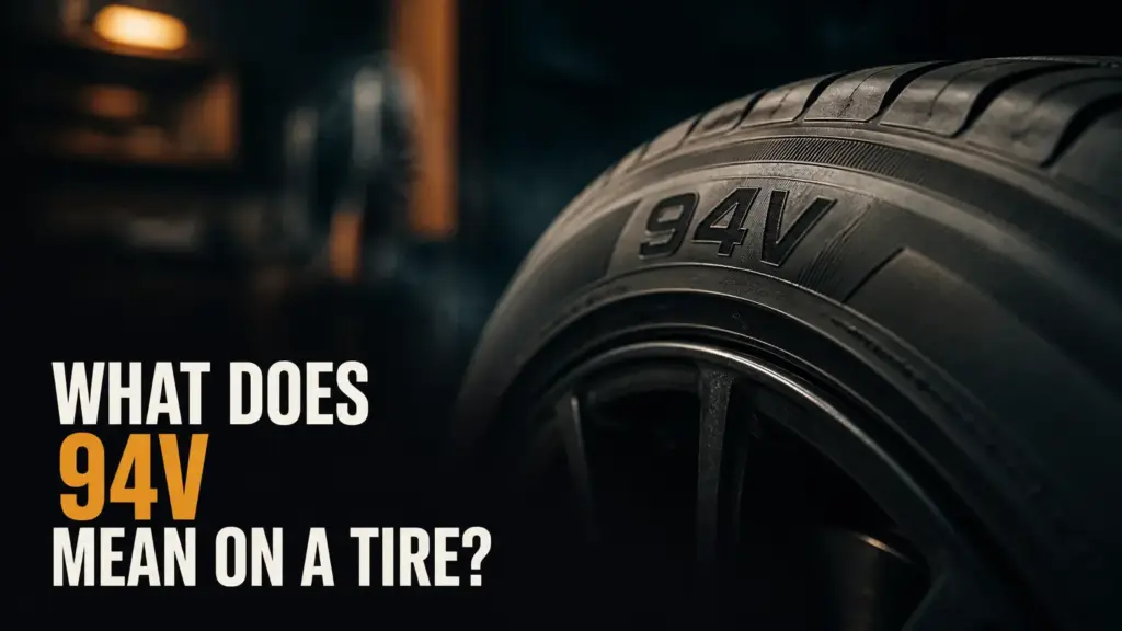 What Does 94V Mean on a Tire?