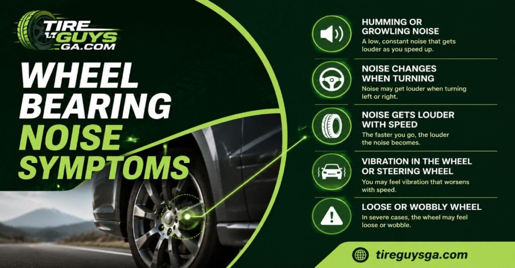 wheel bearing noise symptoms