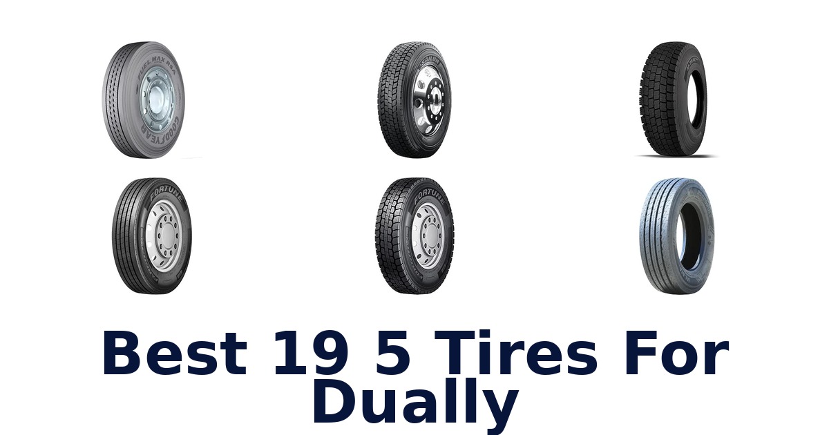 Best 19 5 Tires For Dually