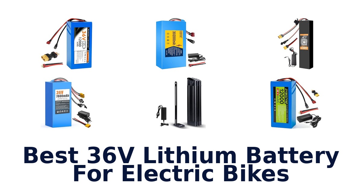 Best 36V Lithium Battery For Electric Bikes