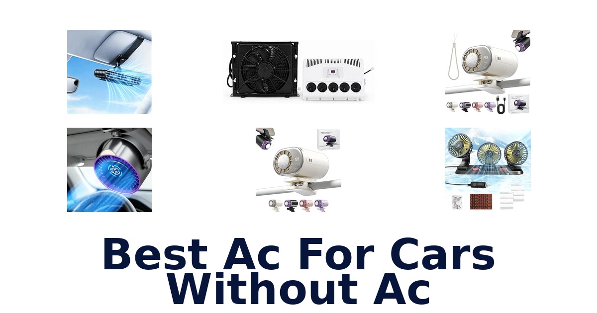 Best Ac For Cars Without Ac