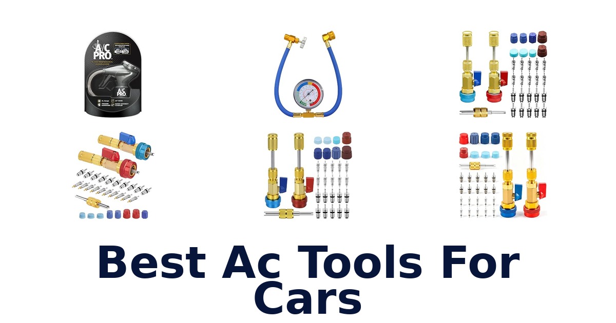 Best Ac Tools For Cars