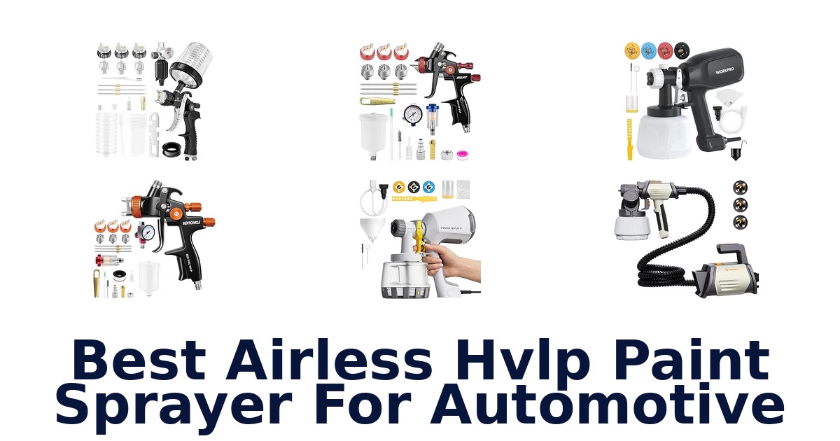 Best Airless Hvlp Paint Sprayer For Automotive