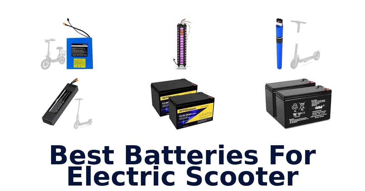 Best Batteries For Electric Scooter