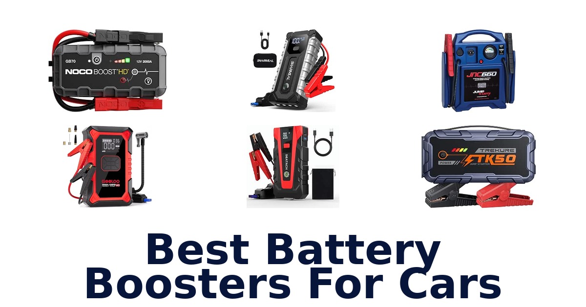 Best Battery Boosters For Cars