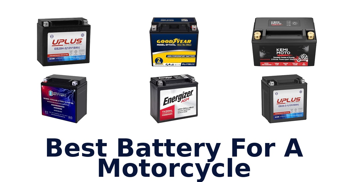 Best Battery For A Motorcycle