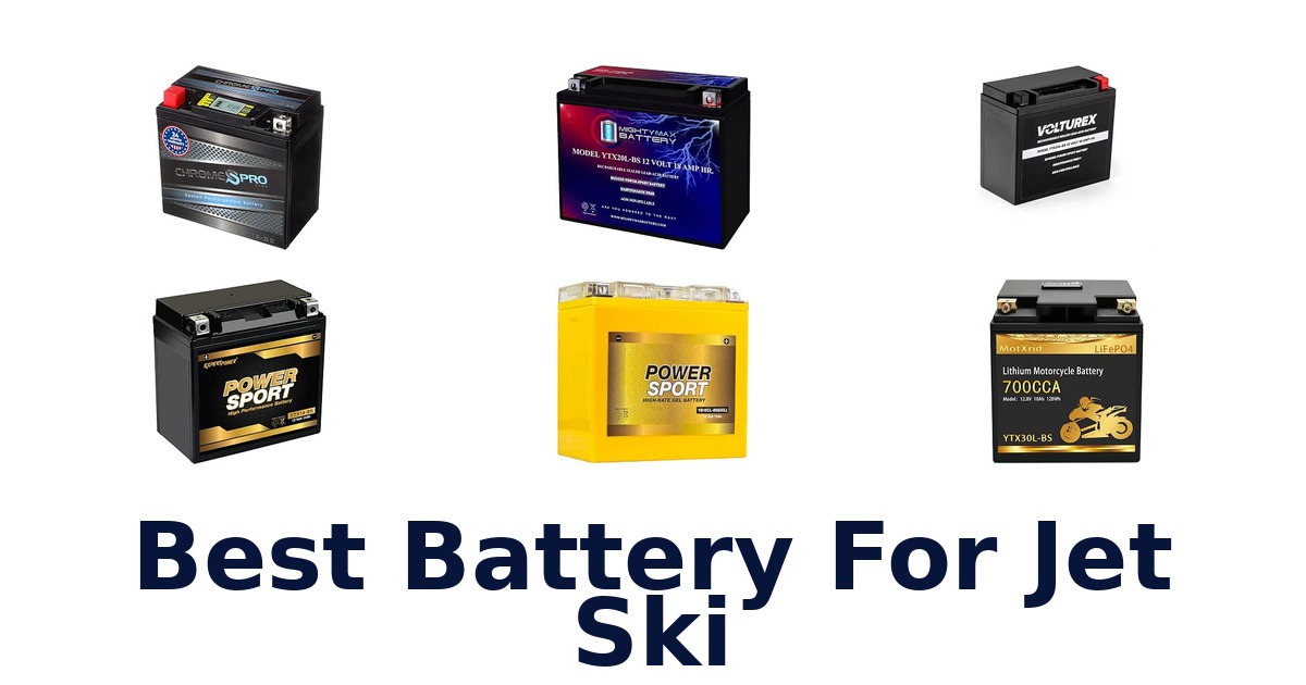 Best Battery For Jet Ski