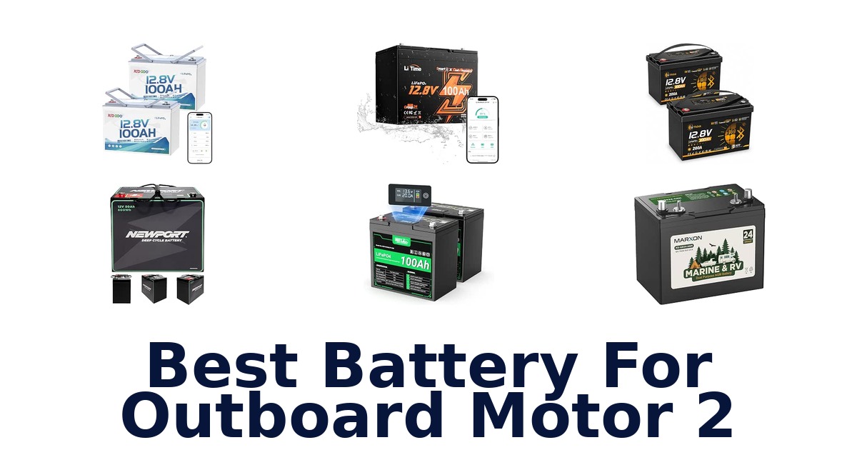 Best Battery For Outboard Motor 2