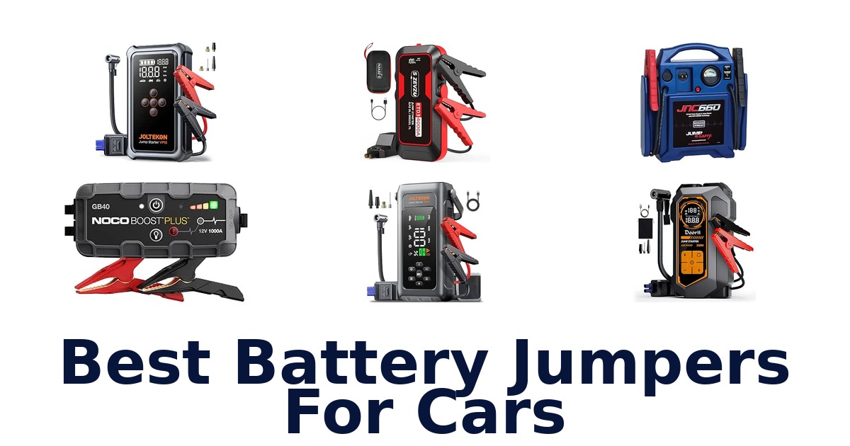 Best Battery Jumpers For Cars