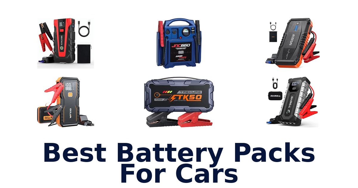 Best Battery Packs For Cars