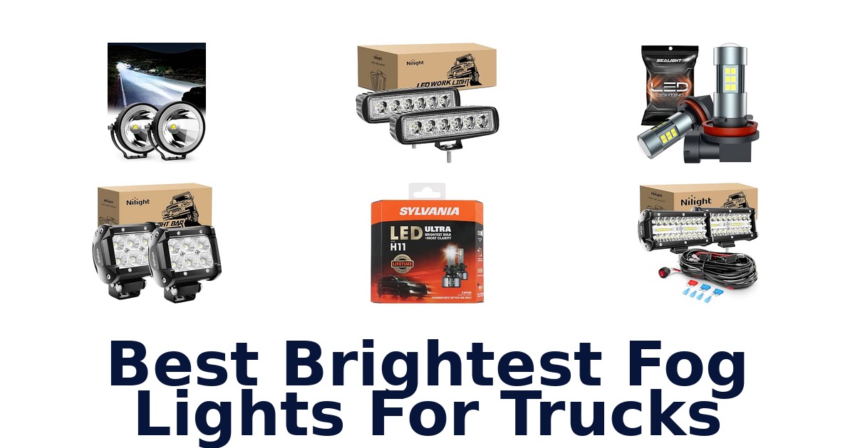 Best Brightest Fog Lights For Trucks