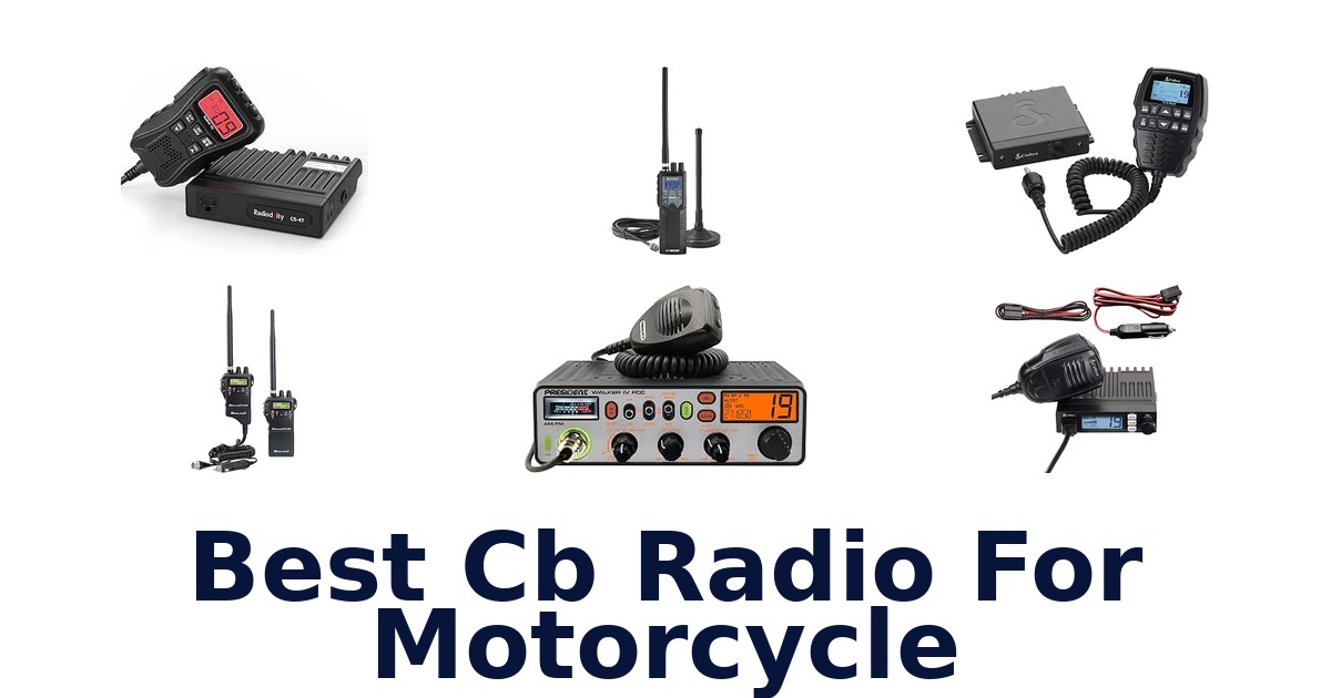 Best Cb Radio For Motorcycle