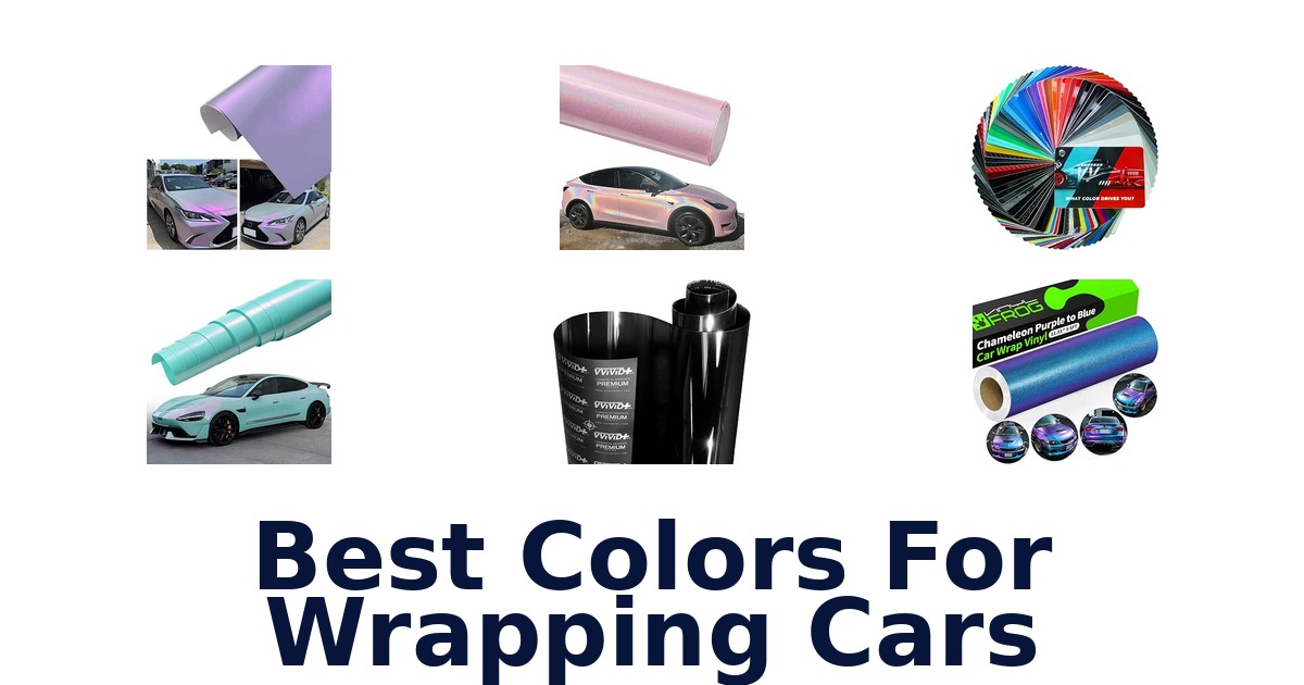 Best Colors For Wrapping Cars