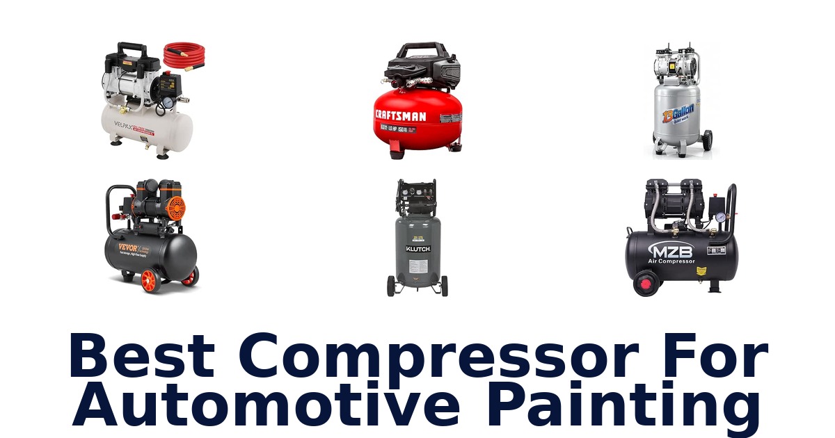 Best Compressor For Automotive Painting