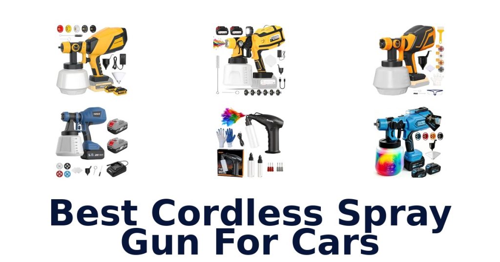 Best Cordless Spray Gun For Cars