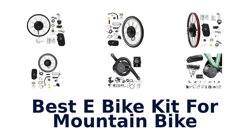 Best E Bike Kit For Mountain Bike