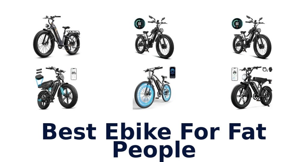 Best Ebike For Fat People