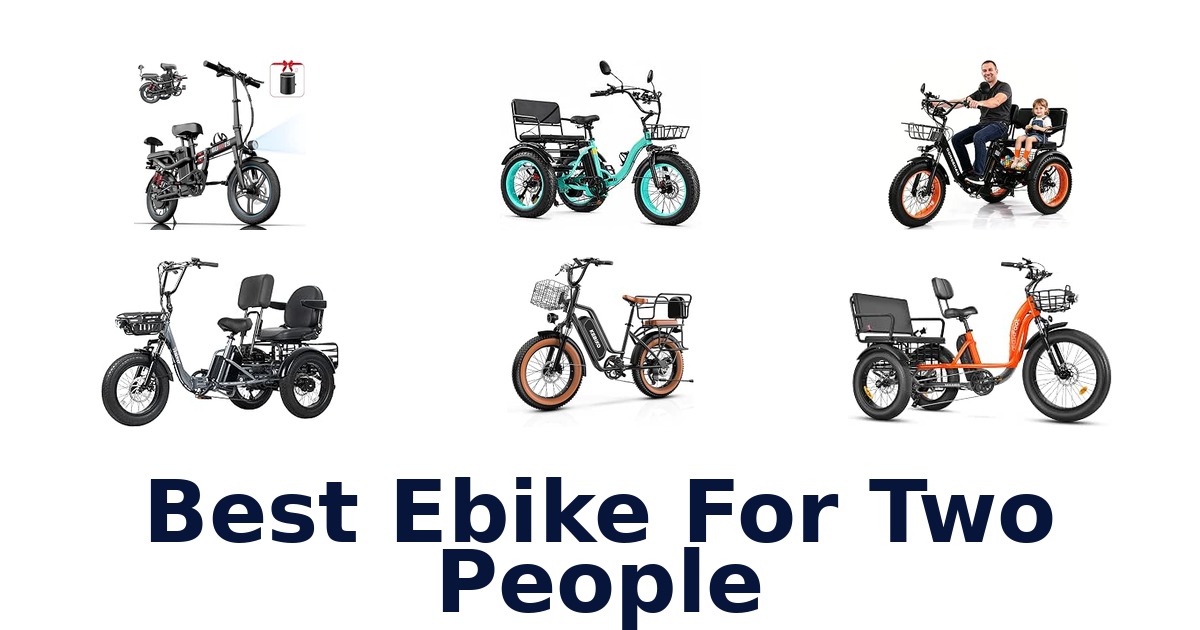 Best Ebike For Two People
