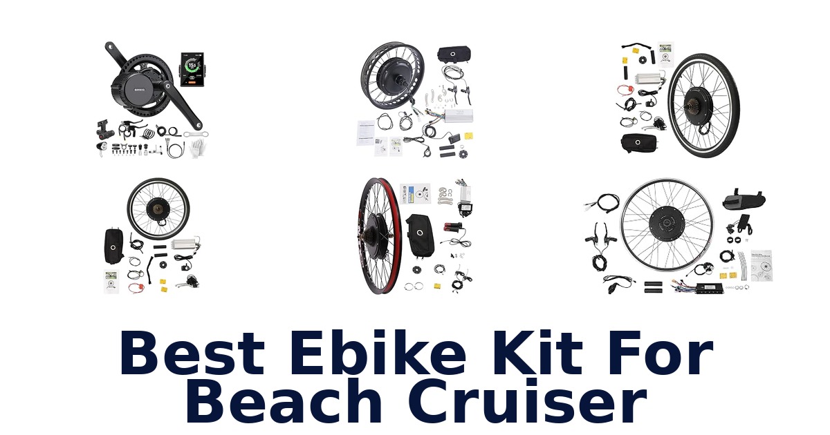 Best Ebike Kit For Beach Cruiser