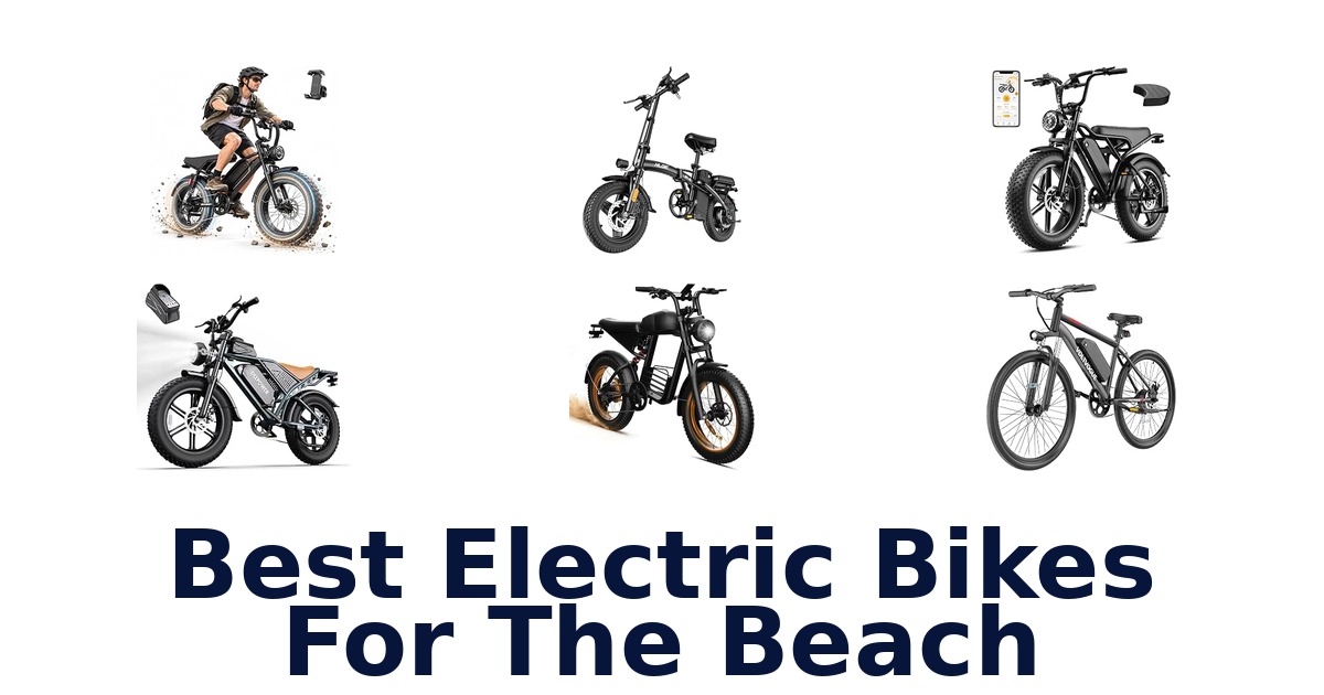 Best Electric Bikes For The Beach
