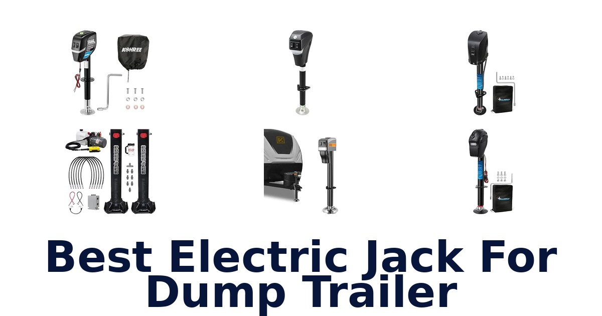 Best Electric Jack For Dump Trailer