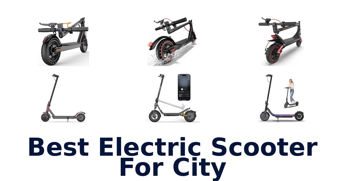 Best Electric Scooter For City
