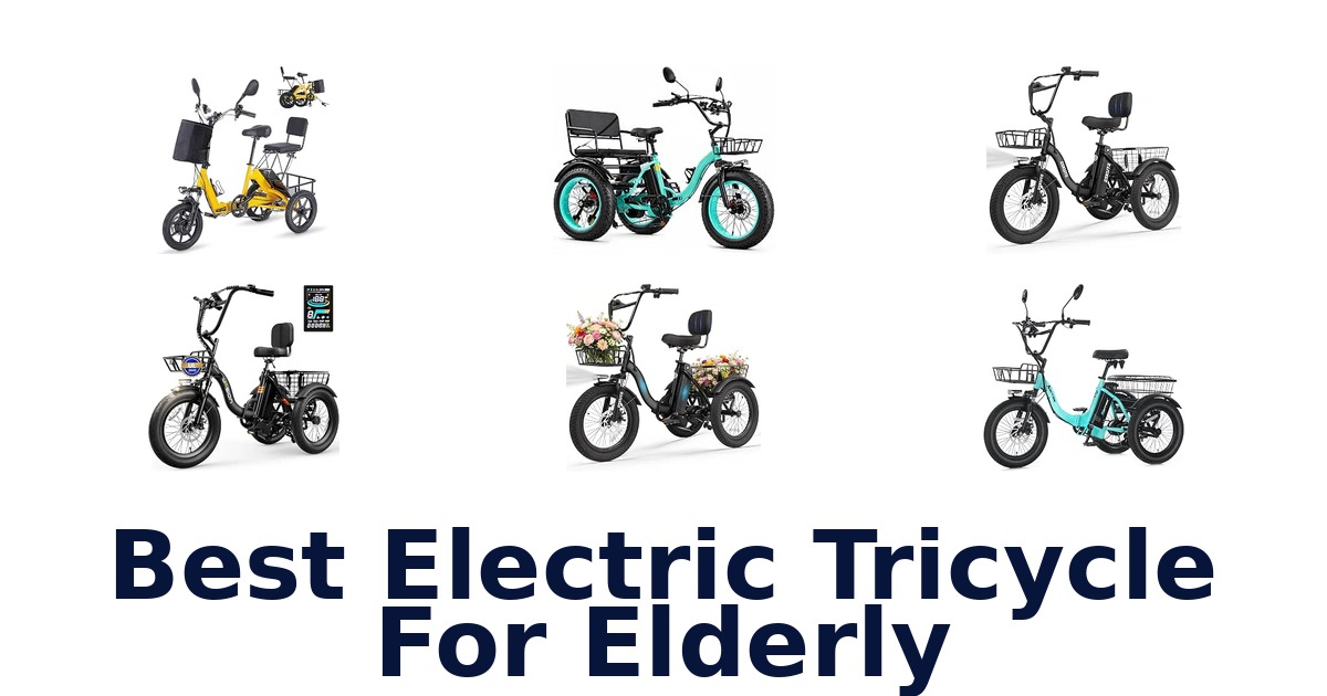 Best Electric Tricycle For Elderly