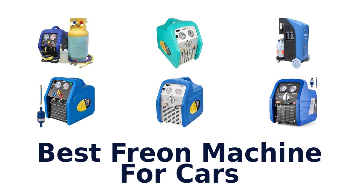 Best Freon Machine For Cars