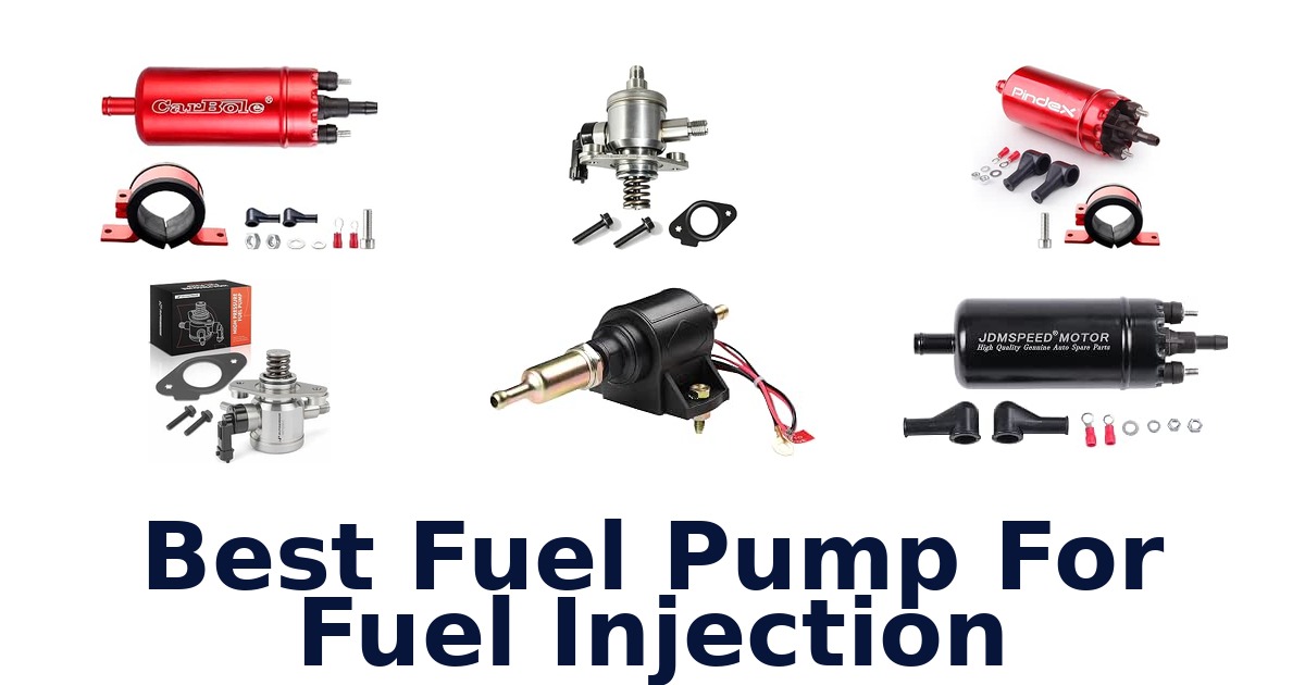 Best Fuel Pump For Fuel Injection