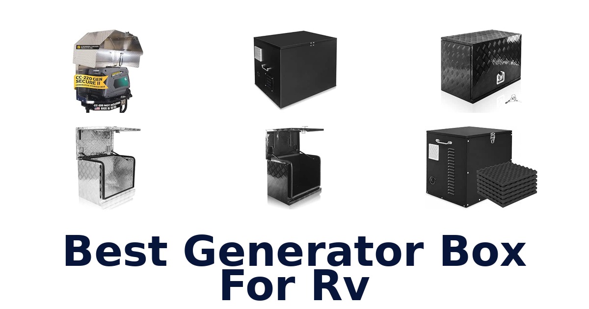 Best Generator Box For RV